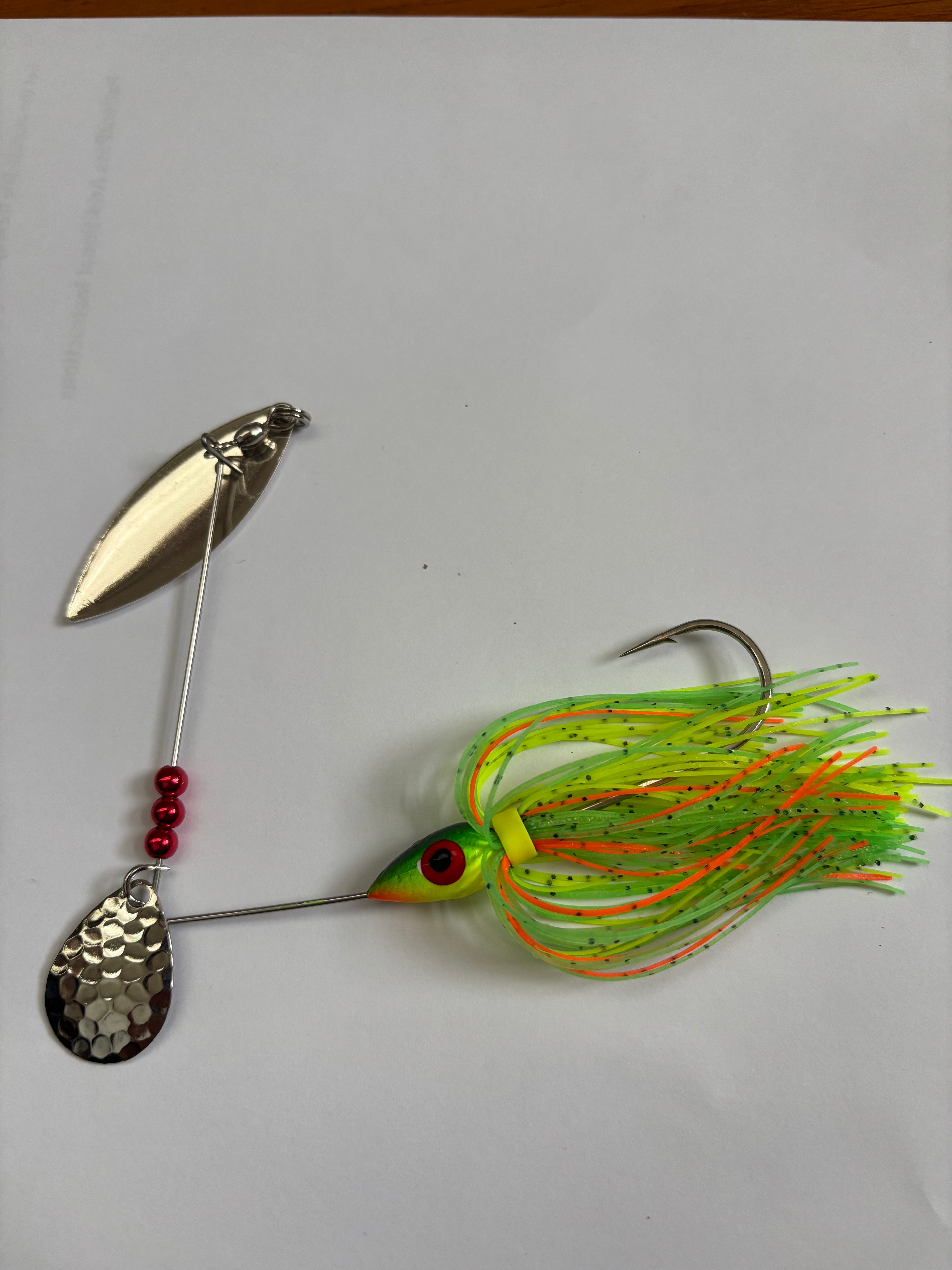 Firetiger Bass Spinner (with Firtiger Skirt)