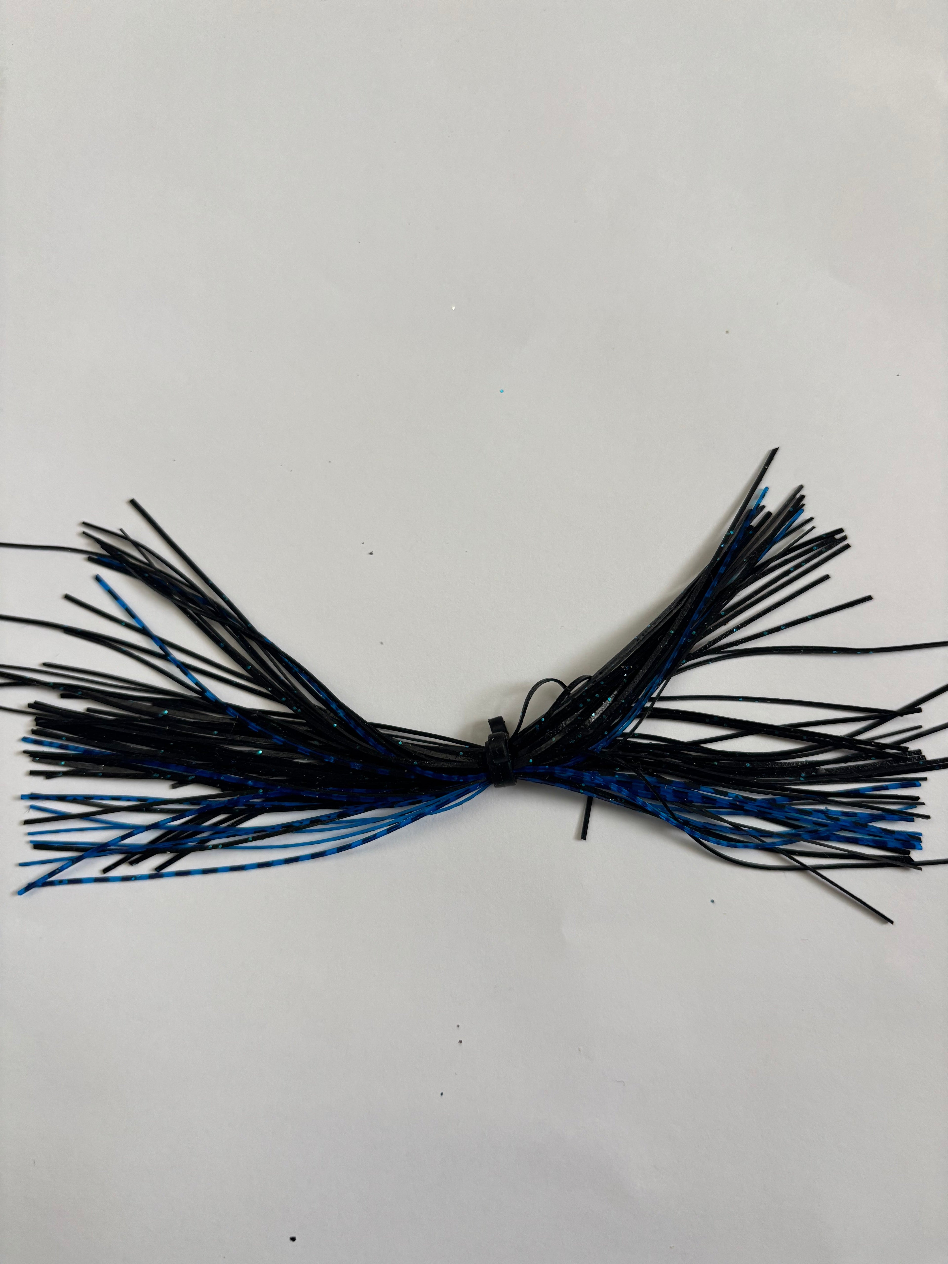 Black/Blue Bass Spinner Skirt