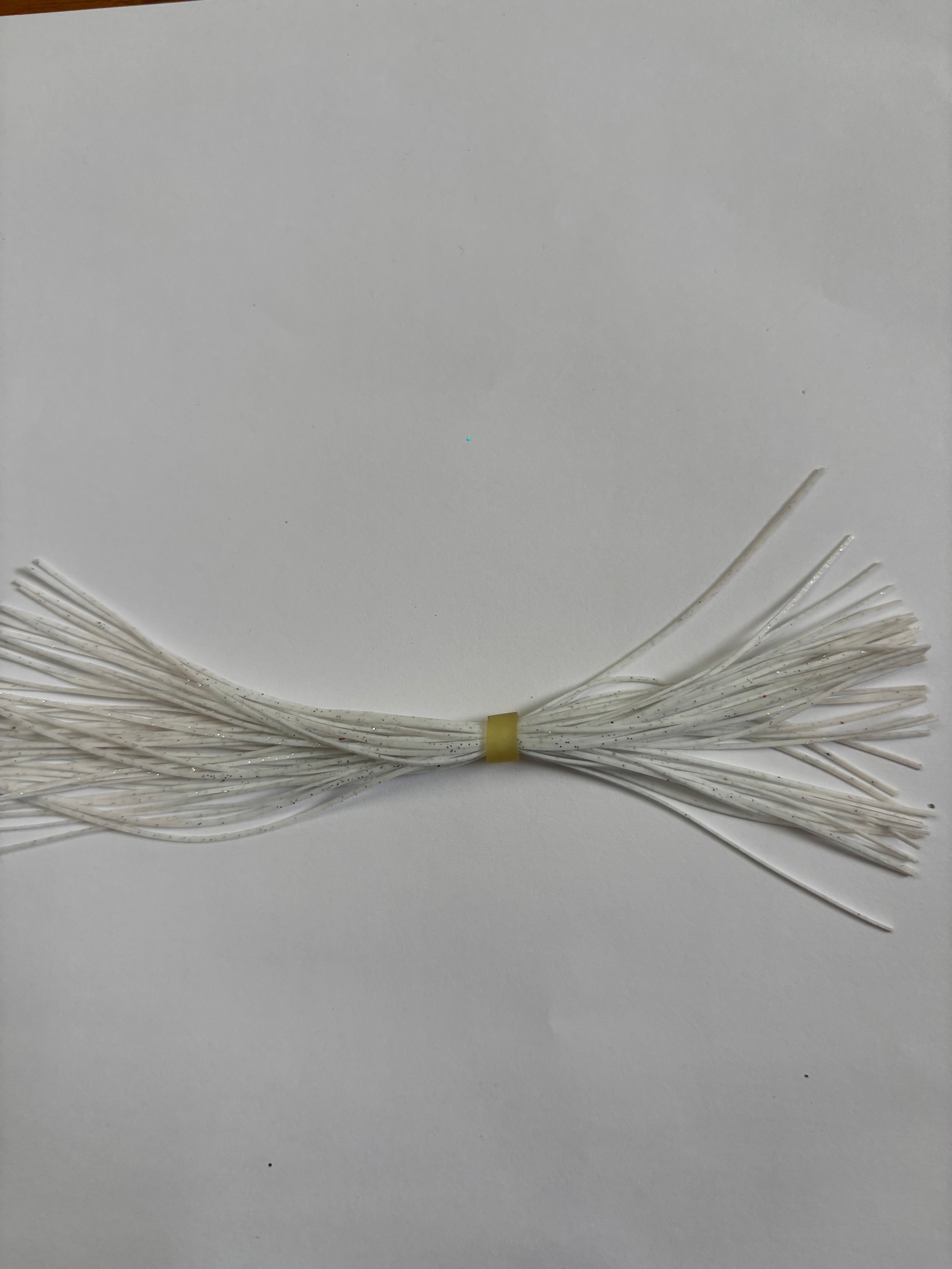 White Bass Spinner Skirt